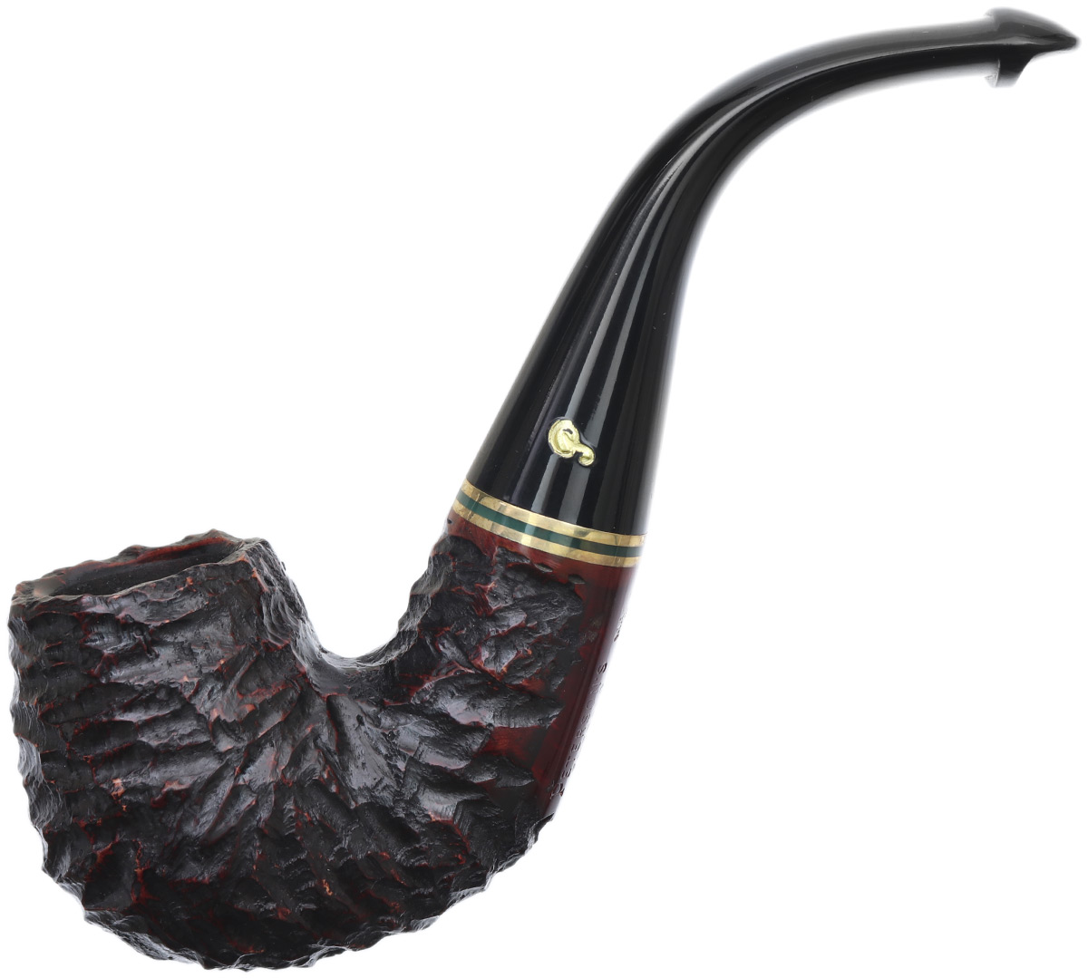 Peterson Emerald Rusticated (221) P-Lip (9mm)