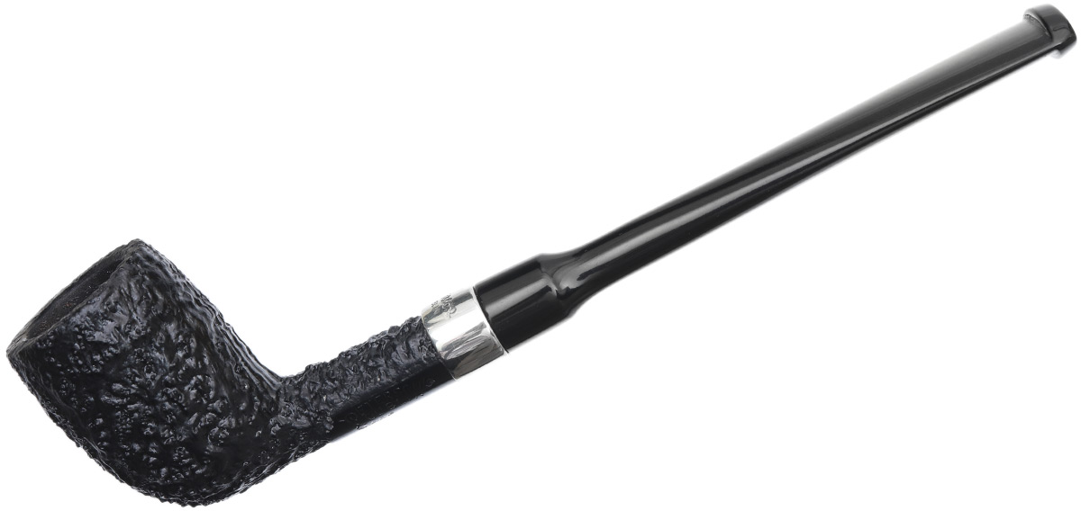 Peterson Speciality Sandblasted Nickel Mounted Belgique Fishtail