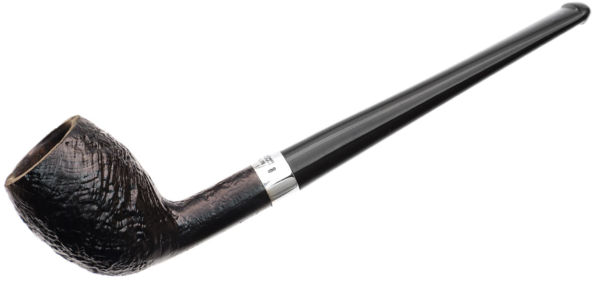 Peterson Junior Sandblasted Silver Mounted Belge Fishtail
