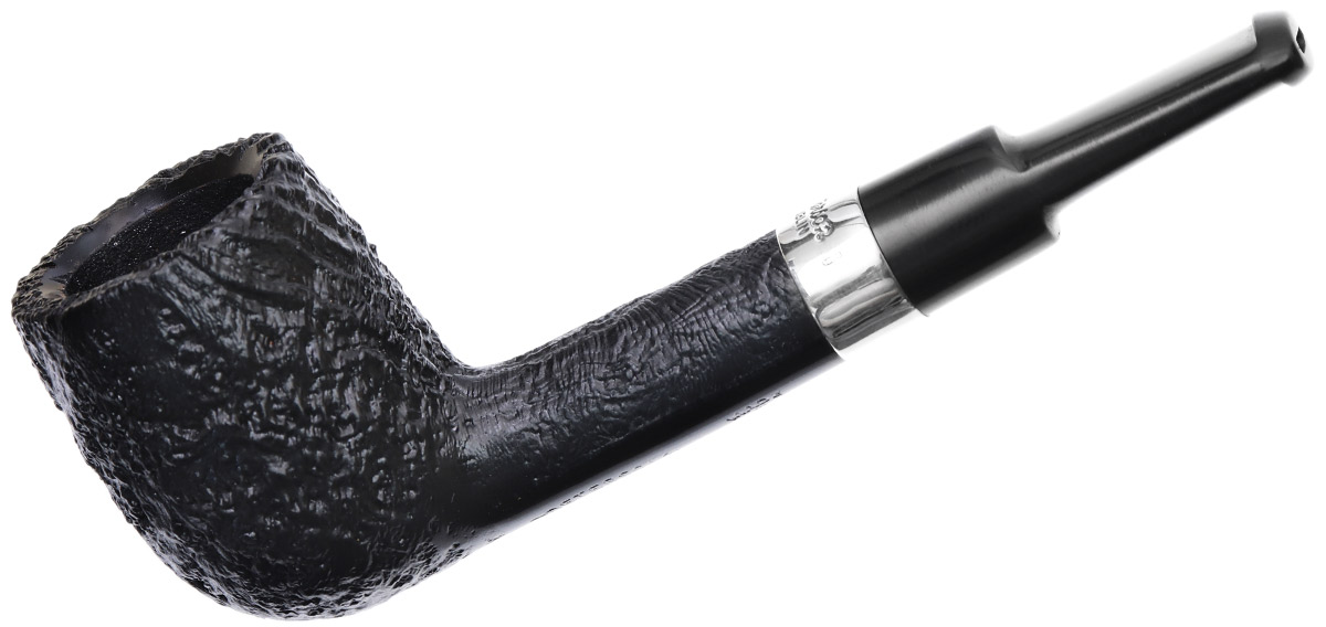 Peterson Junior Sandblasted Silver Mounted Lovat Fishtail