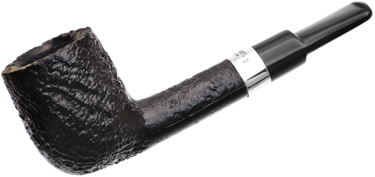 Peterson Junior Sandblasted Silver Mounted Lovat Fishtail