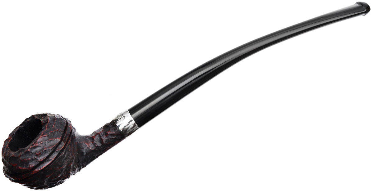 Peterson Tavern Pipe Rusticated Rhodesian Fishtail