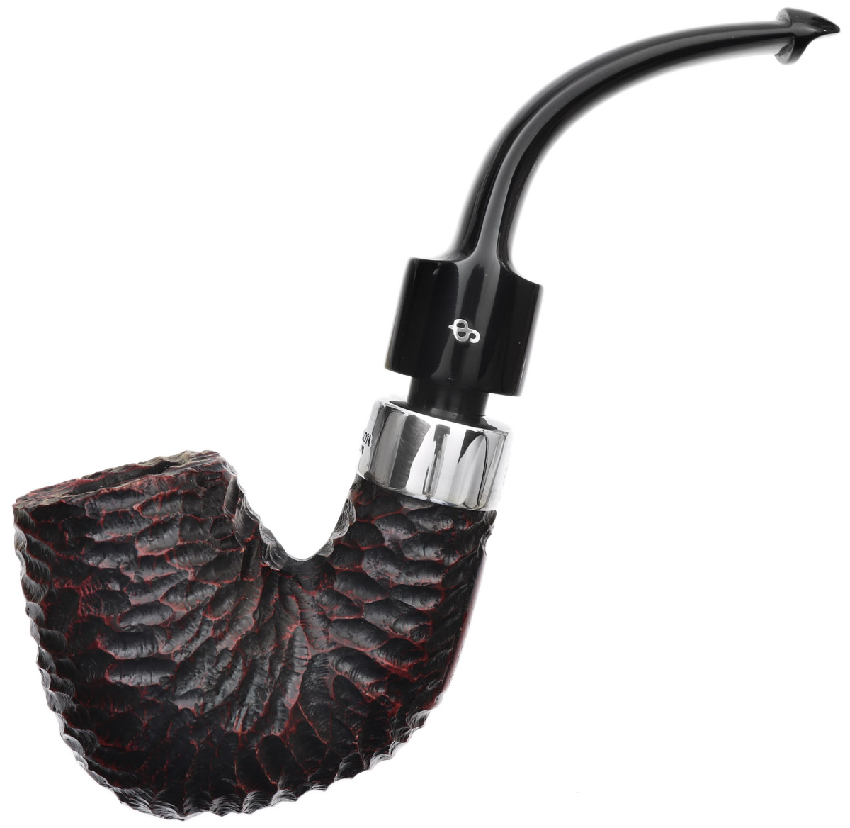 Peterson House Pipe Rusticated Bent P-Lip