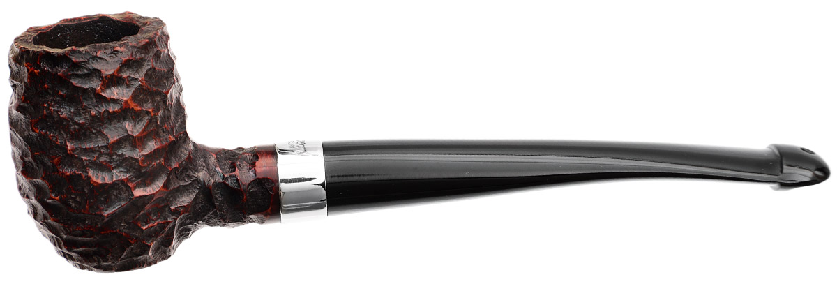 Peterson Speciality Rusticated Nickel Mounted Barrel P-Lip