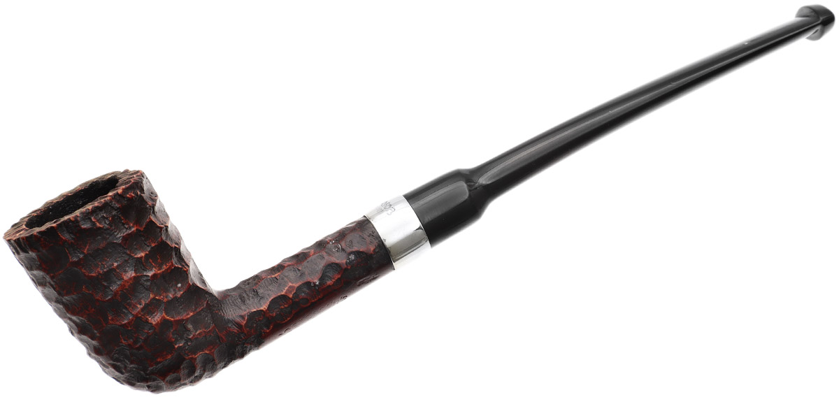 Peterson Speciality Rusticated Nickel Mounted Dublin Fishtail