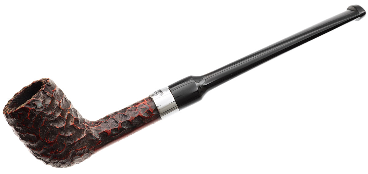 Peterson Speciality Rusticated Nickel Mounted Belgique Fishtail