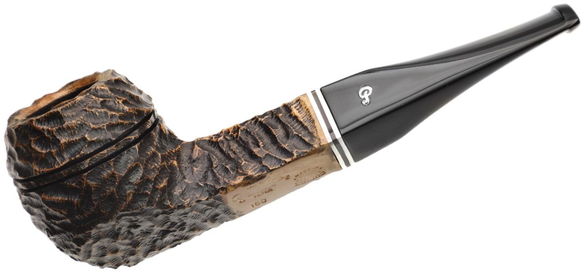 Peterson Dublin Filter Rusticated (150) Fishtail (9mm)