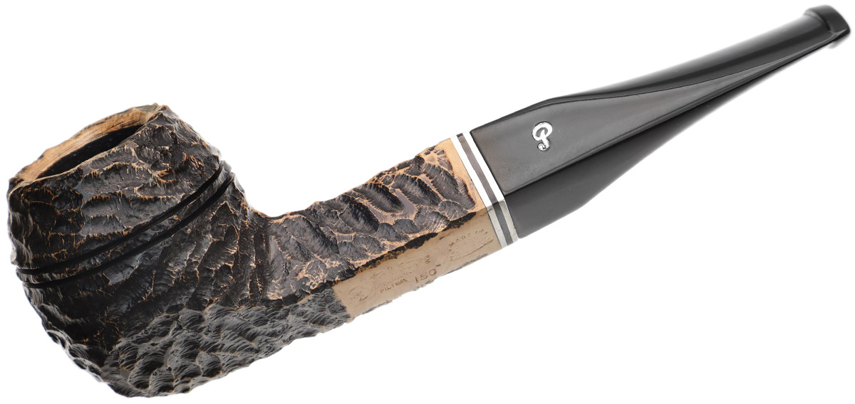 Peterson Dublin Filter Rusticated (150) Fishtail (9mm)