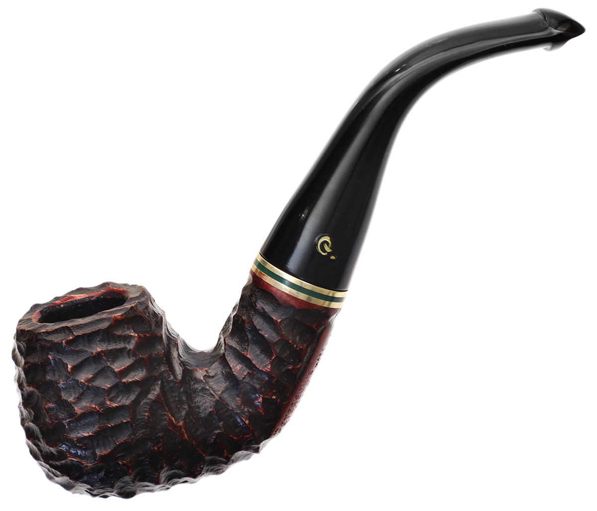 Peterson Emerald Rusticated (230) P-Lip (9mm)