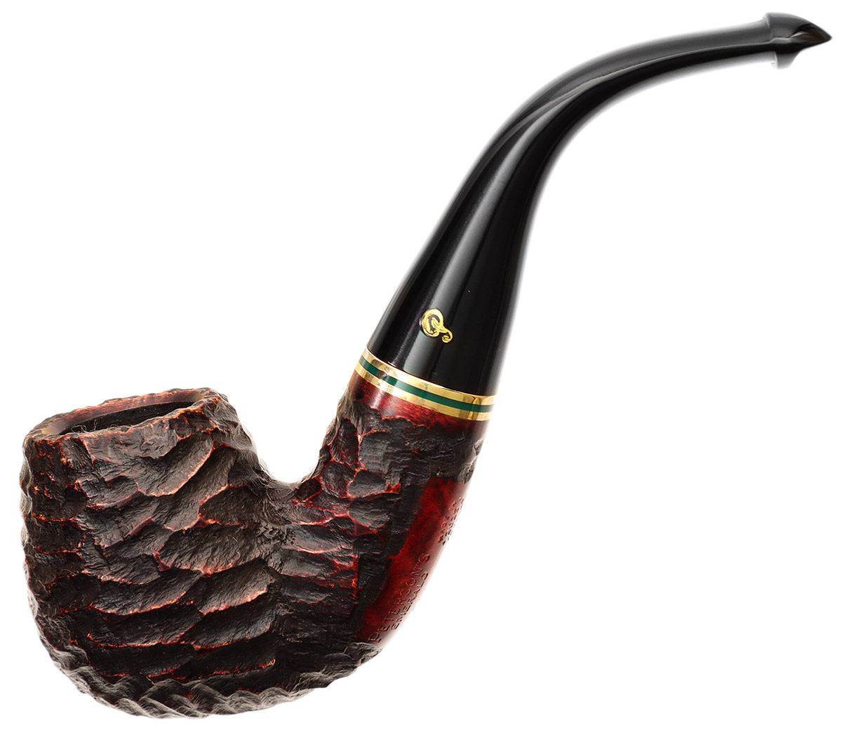 Peterson Emerald Rusticated (221) P-Lip (9mm)