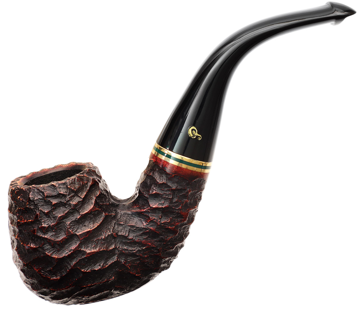 Peterson Emerald Rusticated (221) P-Lip (9mm)