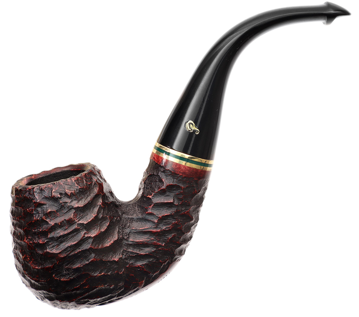Peterson Emerald Rusticated (221) P-Lip (9mm)