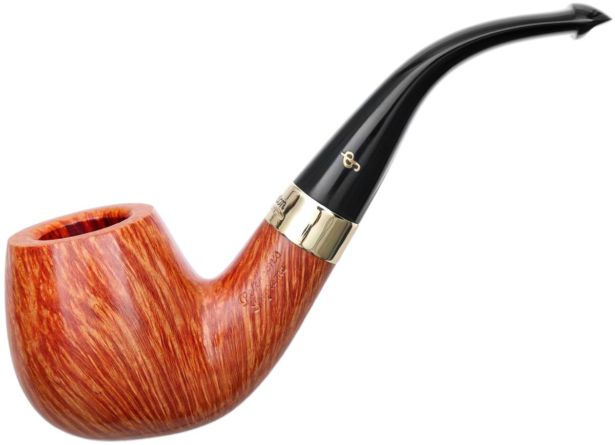 New Tobacco Pipes: Peterson Supreme Gold Mounted Smooth (68