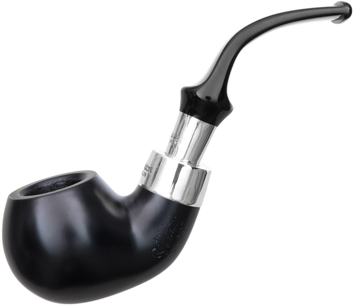 New Tobacco Pipes: Peterson Ebony Spigot (03) Fishtail (9mm