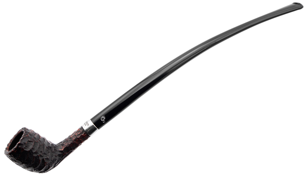 Peterson Churchwarden Rusticated Belgique Fishtail