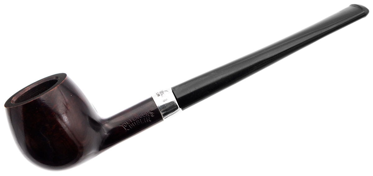 Peterson Junior Heritage Silver Mounted Canted Apple Fishtail