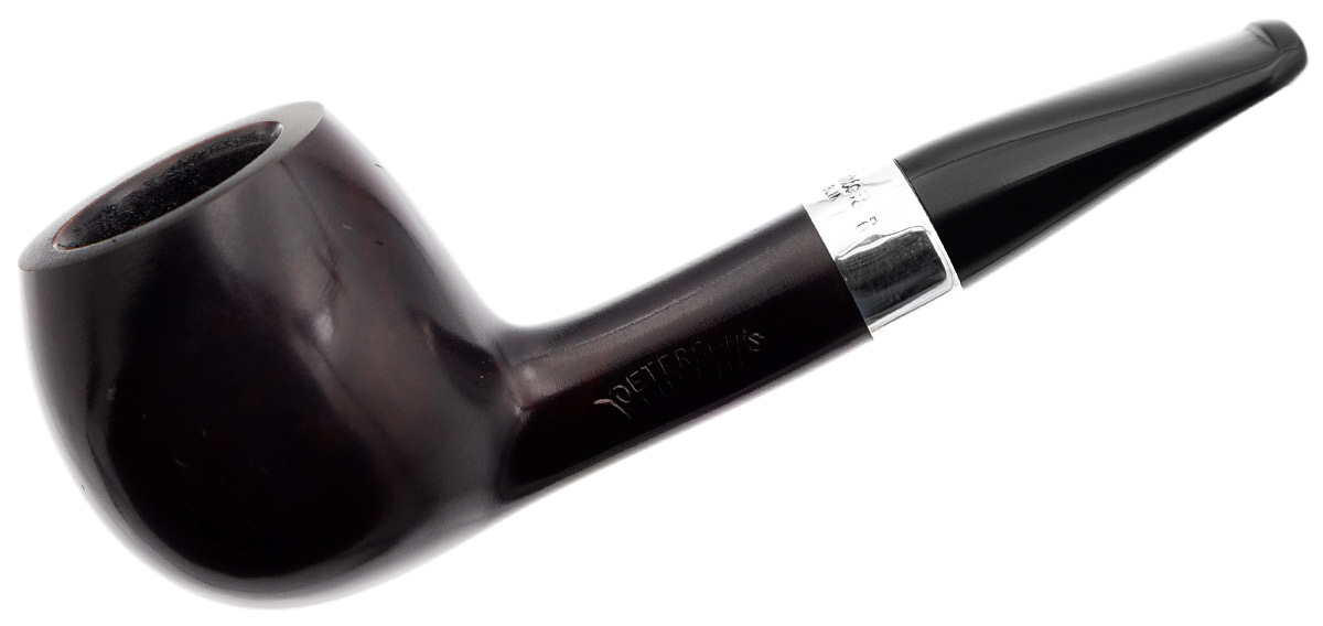 Peterson Junior Heritage Silver Mounted Short Apple Fishtail