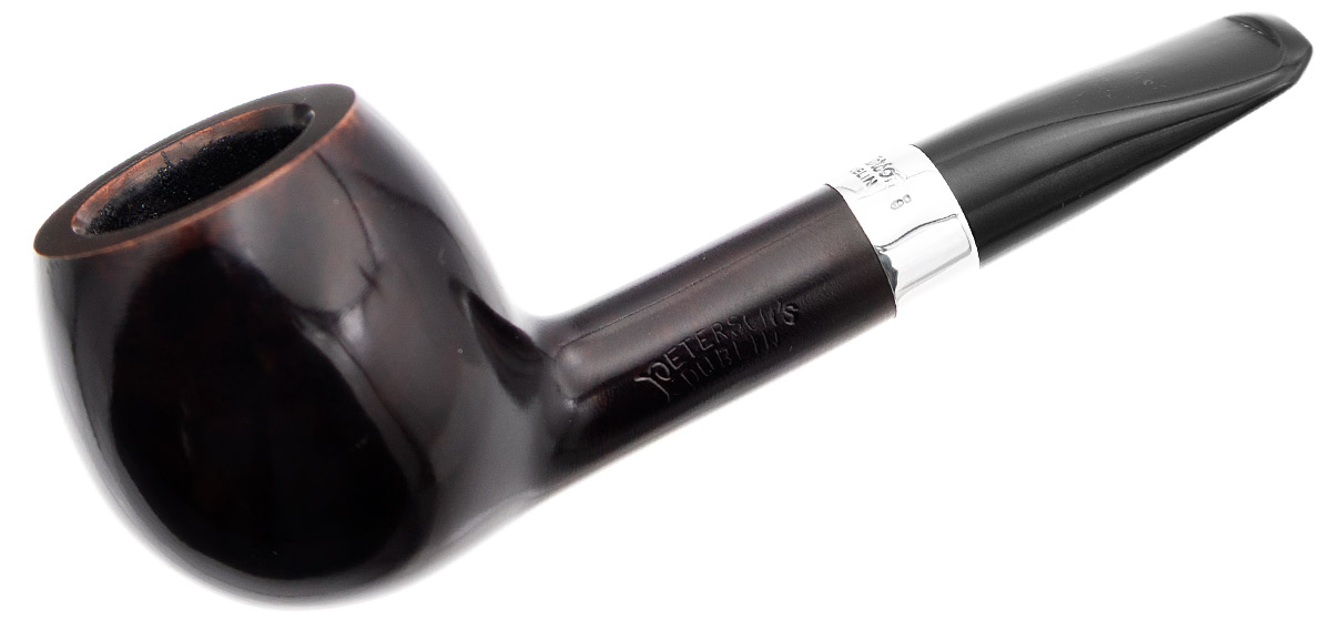 Peterson Junior Heritage Silver Mounted Short Apple Fishtail