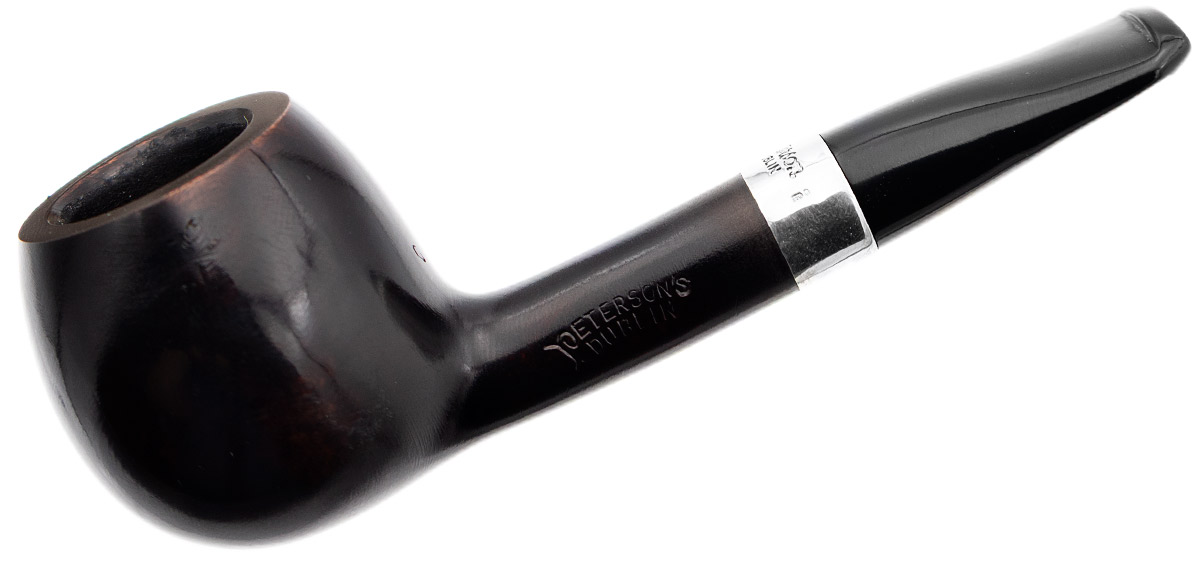 Peterson Junior Heritage Silver Mounted Short Apple Fishtail