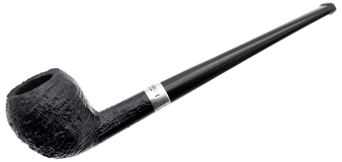 Peterson Junior Sandblasted Silver Mounted Acorn Fishtail