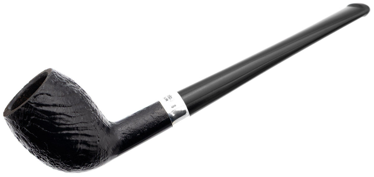 Peterson Junior Sandblasted Silver Mounted Belge Fishtail