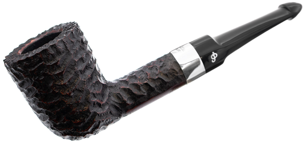 Peterson Pub Pipe Rusticated Dublin P-Lip