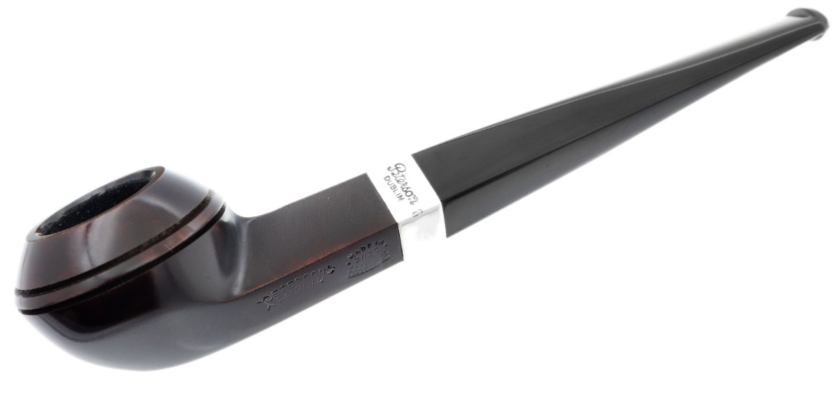 Peterson Junior Heritage Silver Mounted Straight Bulldog Fishtail