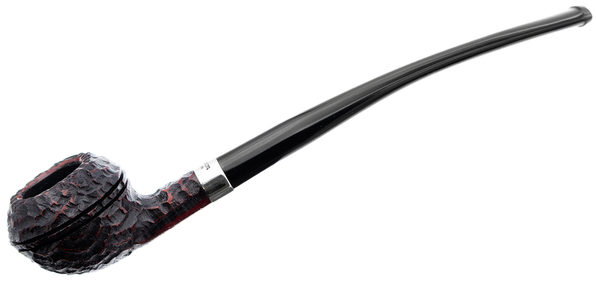 Peterson Tavern Pipe Rusticated Rhodesian Fishtail