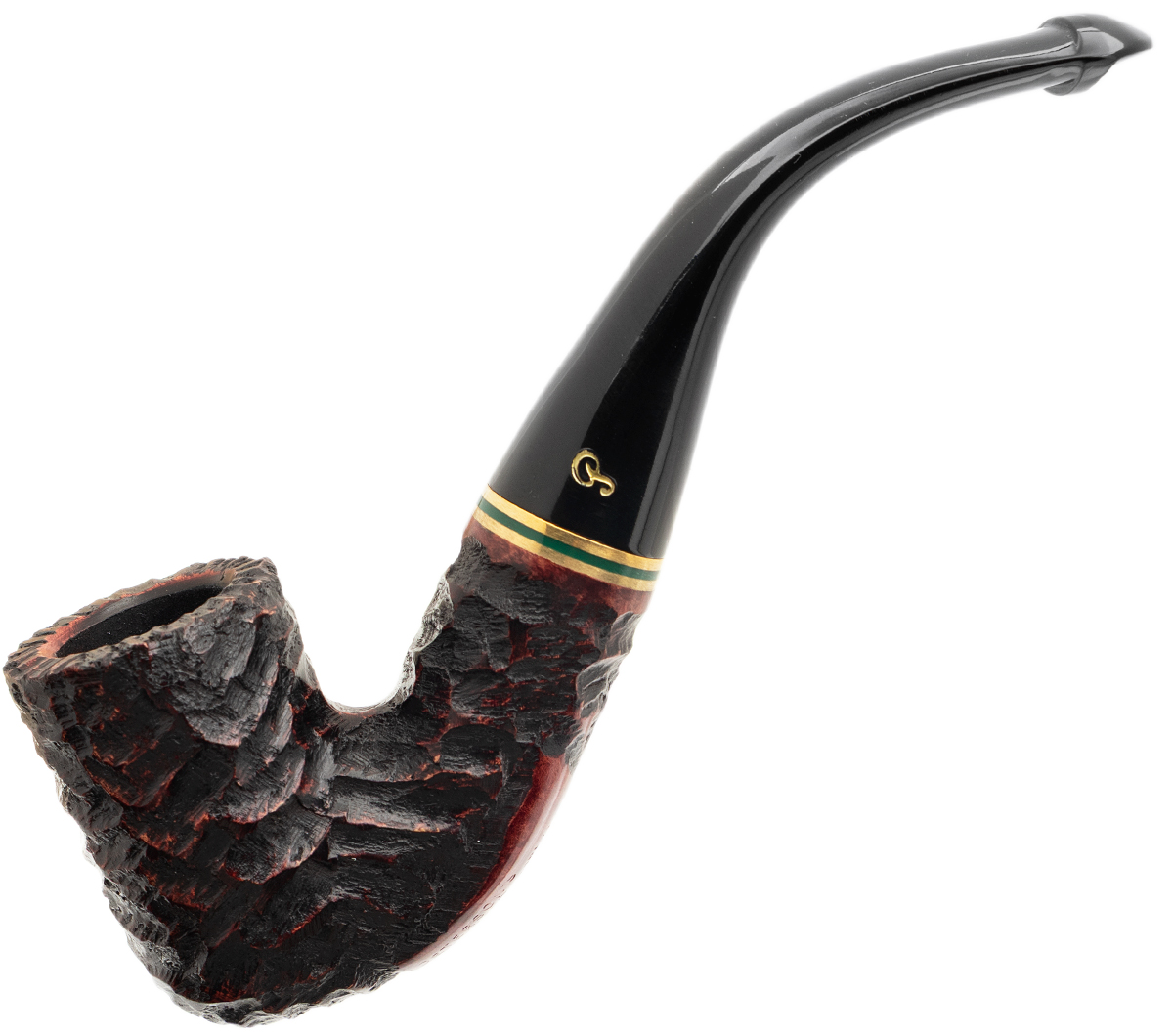 Peterson Emerald Rusticated (338) P-Lip (9mm)