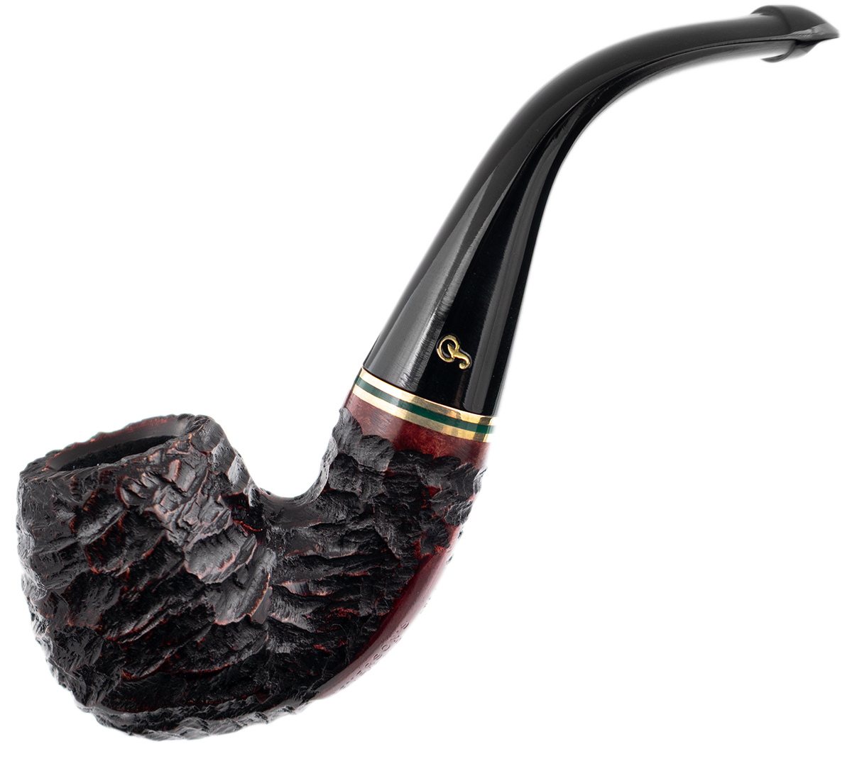 Peterson Emerald Rusticated (230) P-Lip (9mm)