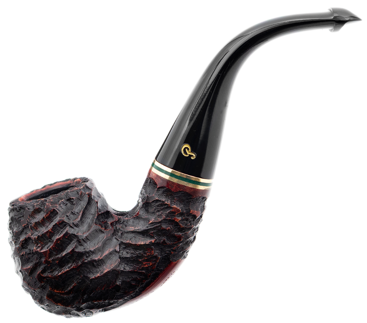 Peterson Emerald Rusticated (221) P-Lip (9mm)