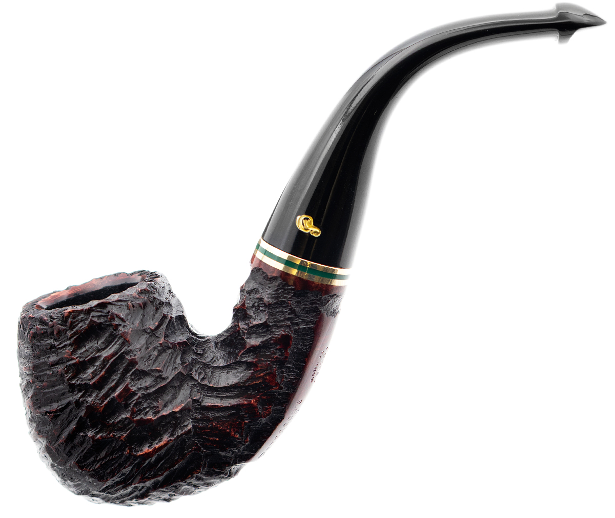 Peterson Emerald Rusticated (221) P-Lip (9mm)