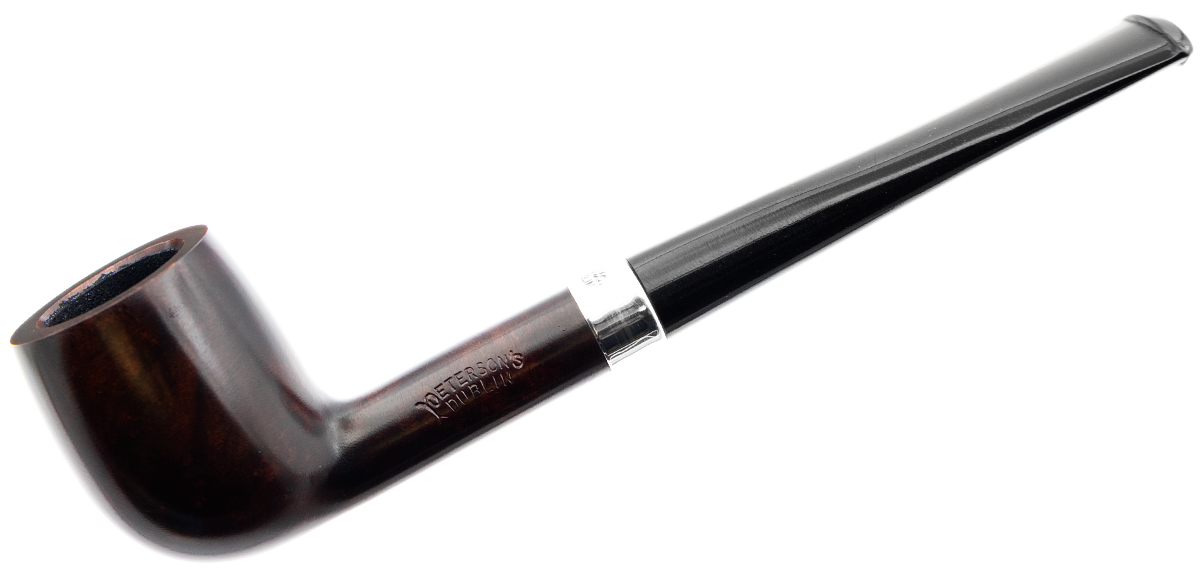 Peterson Junior Heritage Silver Mounted Straight Billiard Fishtail