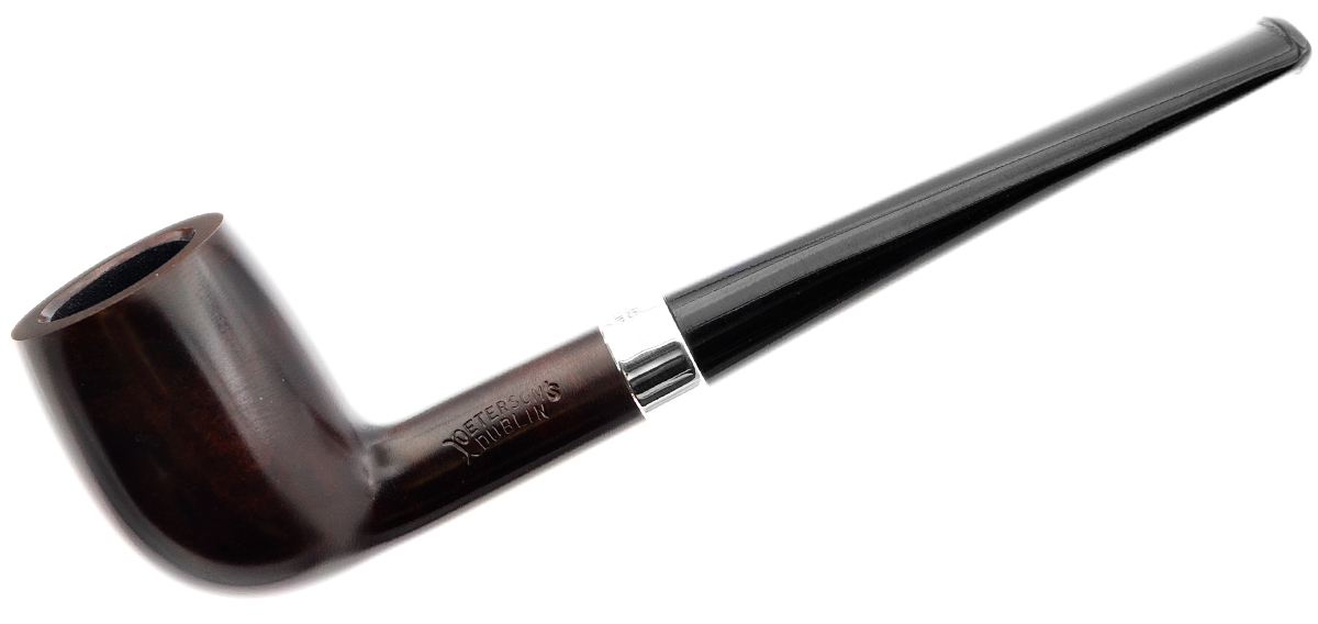 Peterson Junior Heritage Silver Mounted Straight Billiard Fishtail