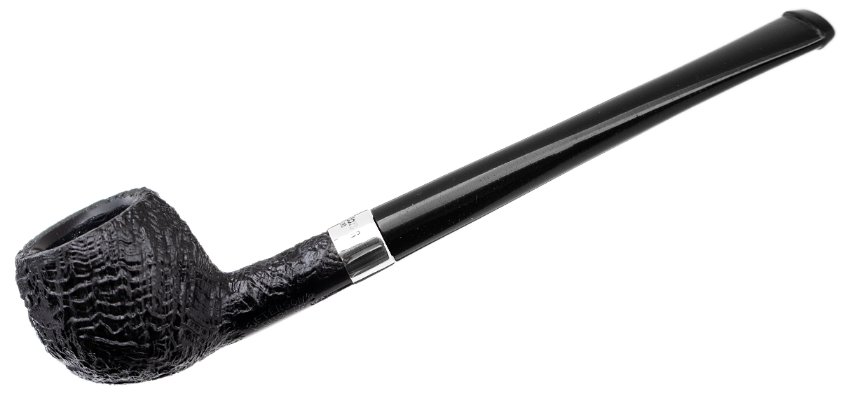Peterson Junior Sandblasted Silver Mounted Prince Fishtail