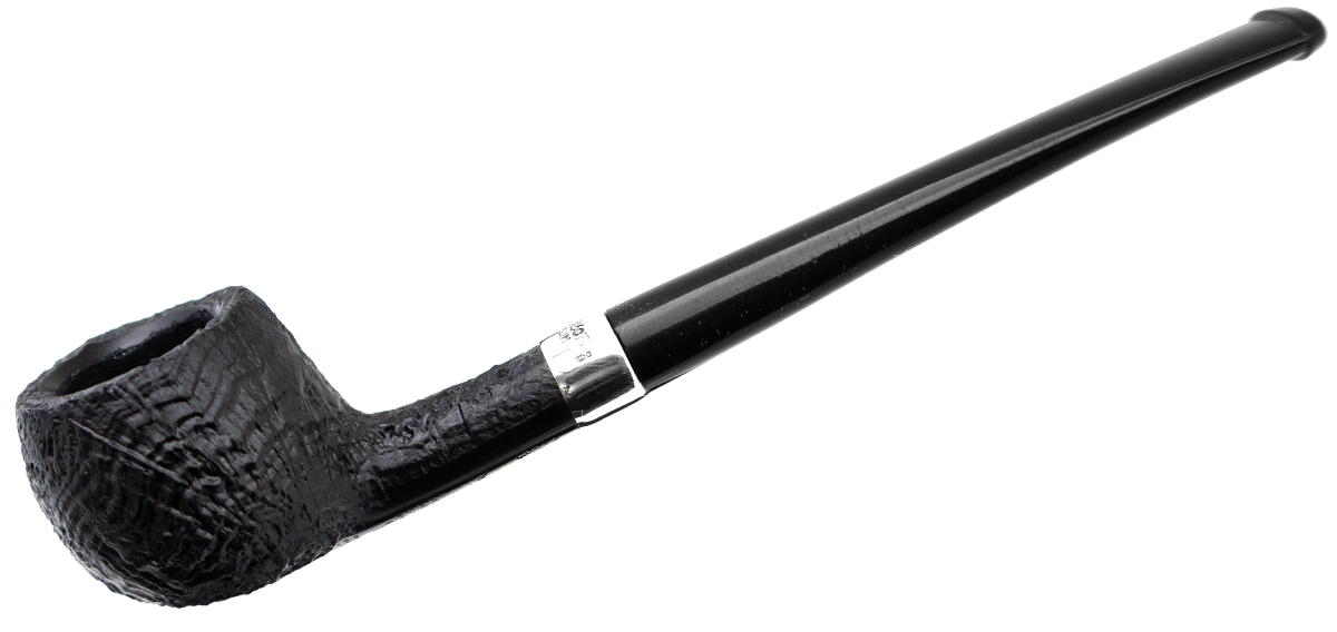 Peterson Junior Sandblasted Silver Mounted Prince Fishtail