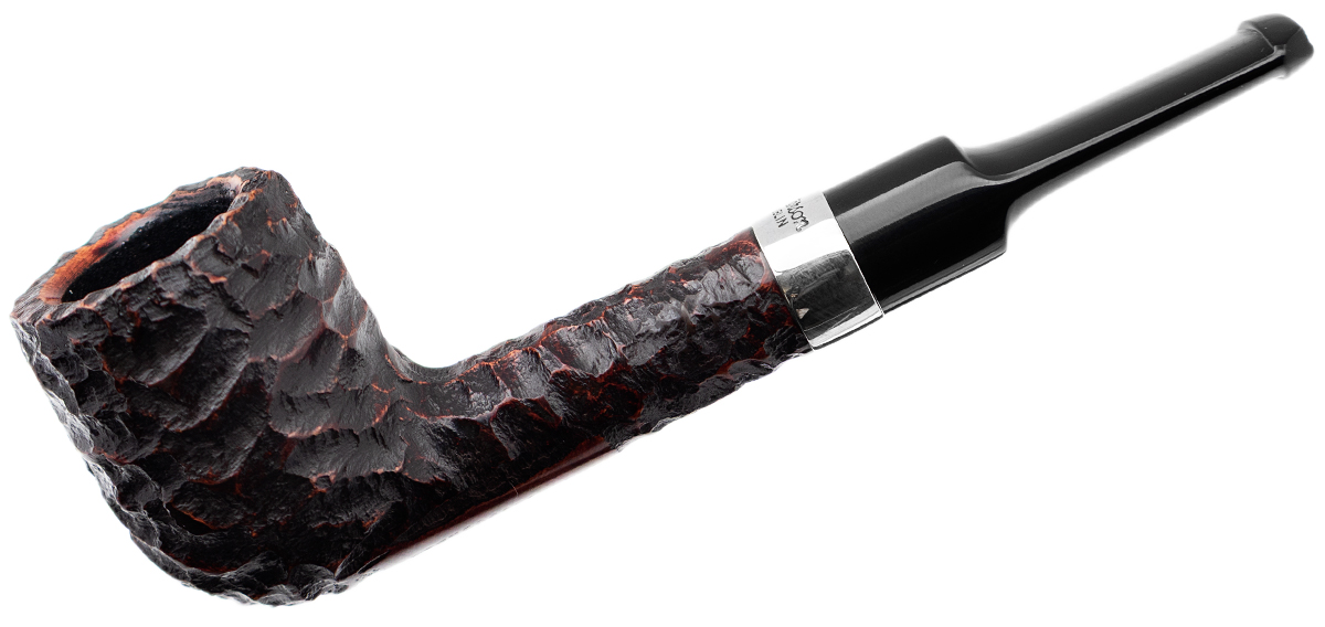 Peterson Junior Rusticated Nickel Mounted Lovat Fishtail