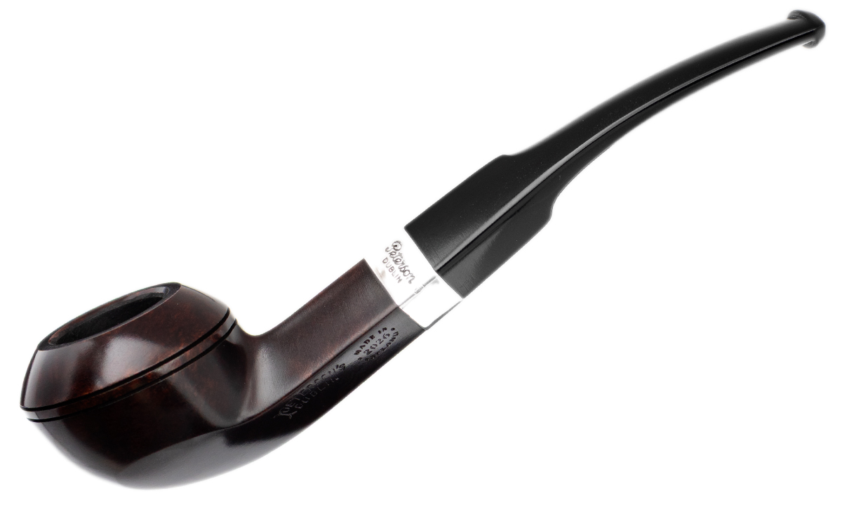 Peterson Junior Heritage Silver Mounted Bent Bulldog Fishtail