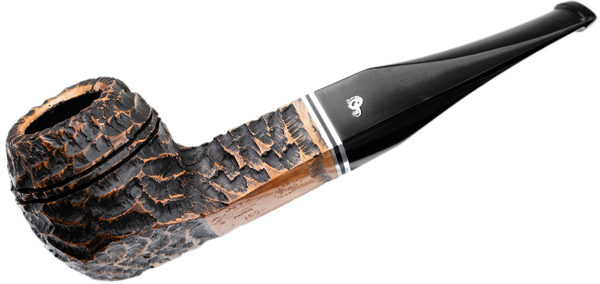 Peterson Dublin Filter Rusticated (150) Fishtail (9mm)