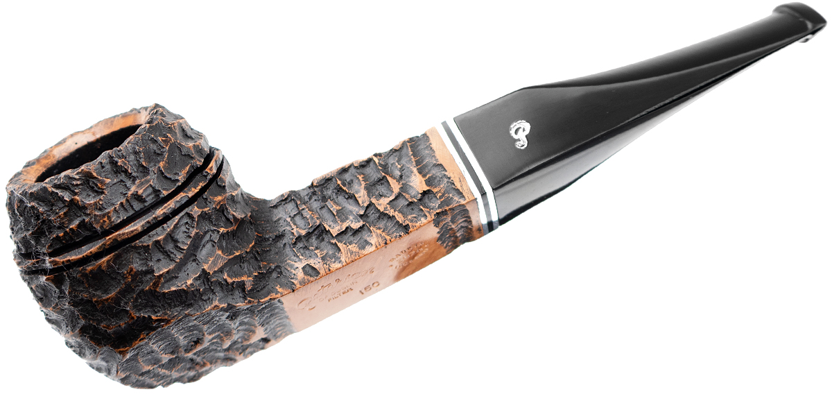 Peterson Dublin Filter Rusticated (150) Fishtail (9mm)