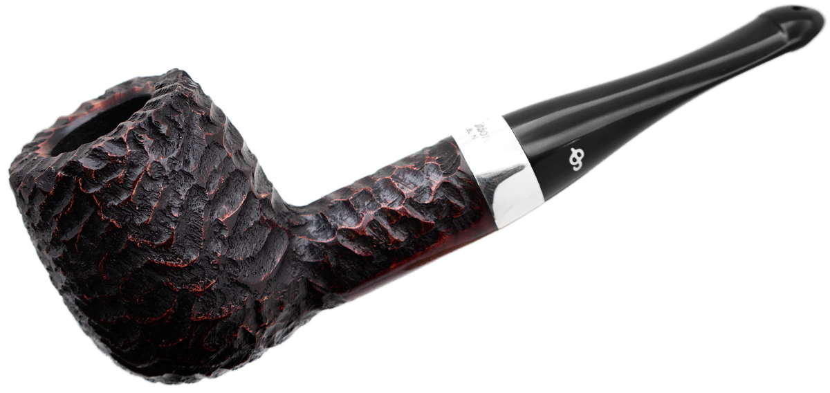 Peterson House Pipe Rusticated Billiard P-Lip