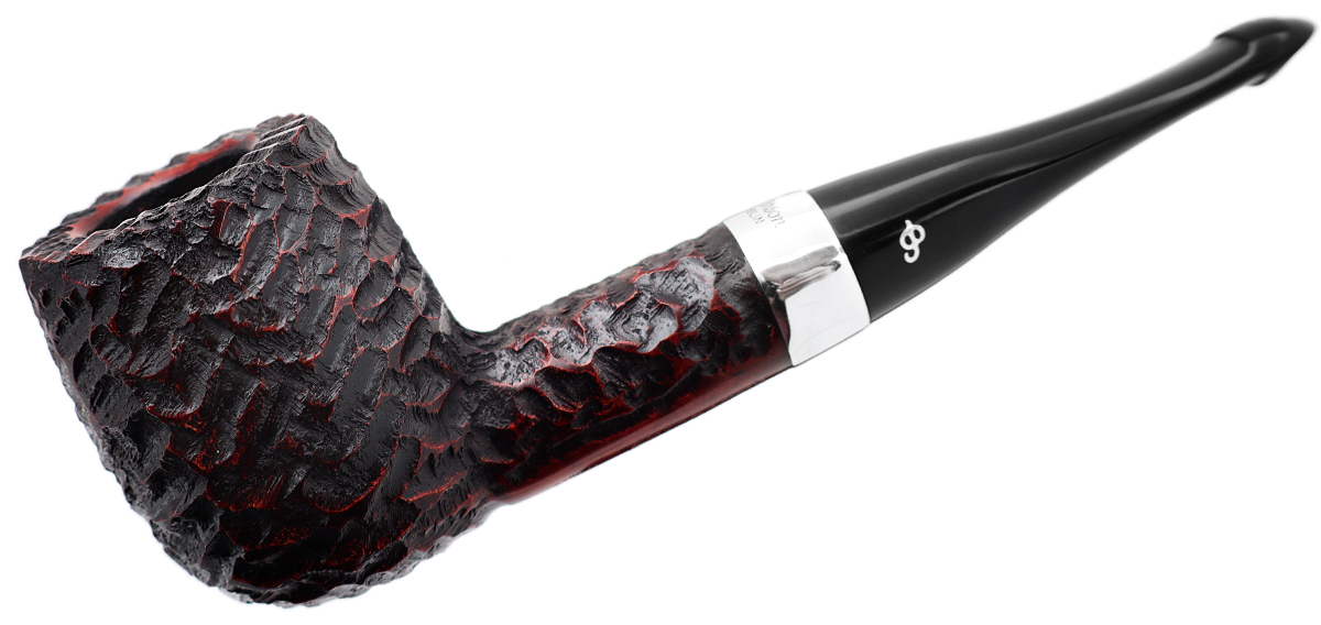 Peterson House Pipe Rusticated Billiard P-Lip