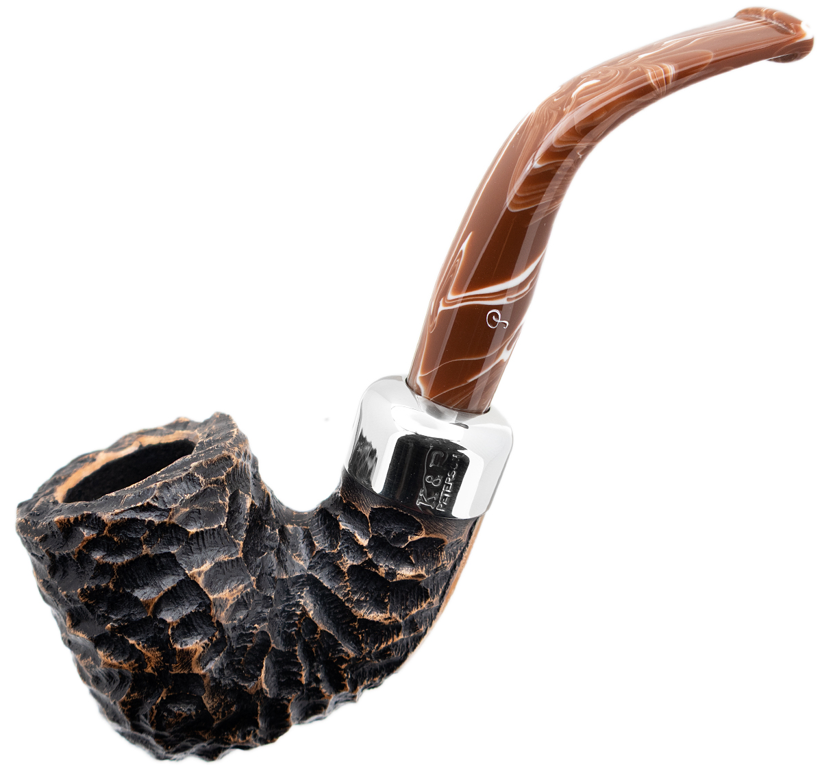 Peterson Derry Rusticated (01) Fishtail (9mm)