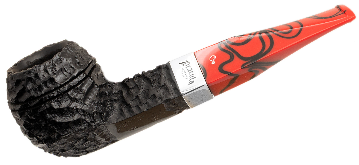 Peterson Dracula Rusticated (150) Fishtail (9mm)