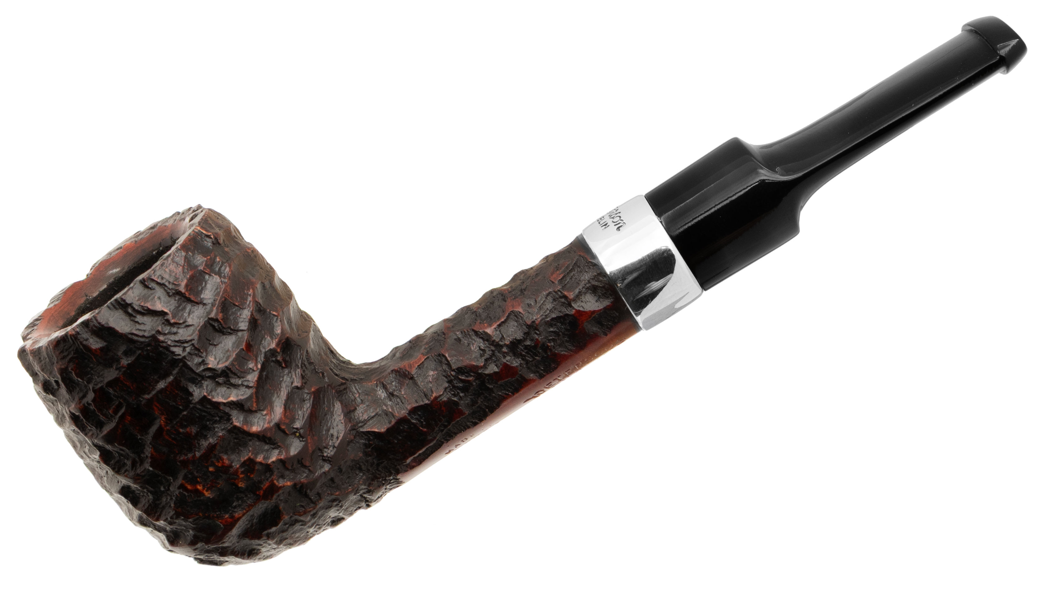 Peterson Junior Rusticated Nickel Mounted Lovat Fishtail