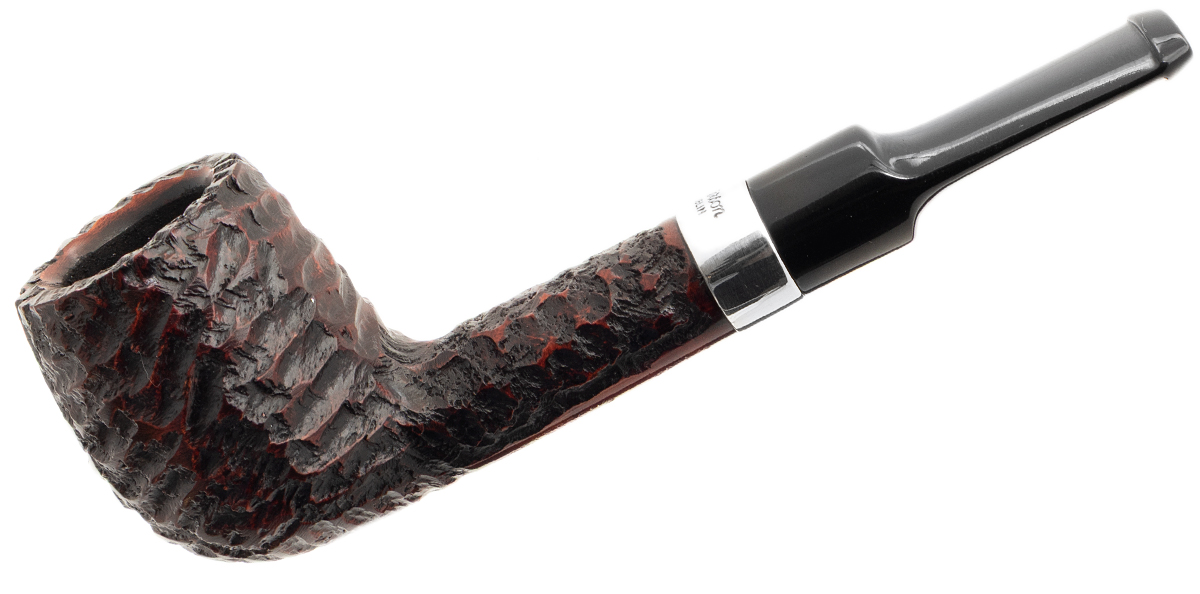 Peterson Junior Rusticated Nickel Mounted Lovat Fishtail