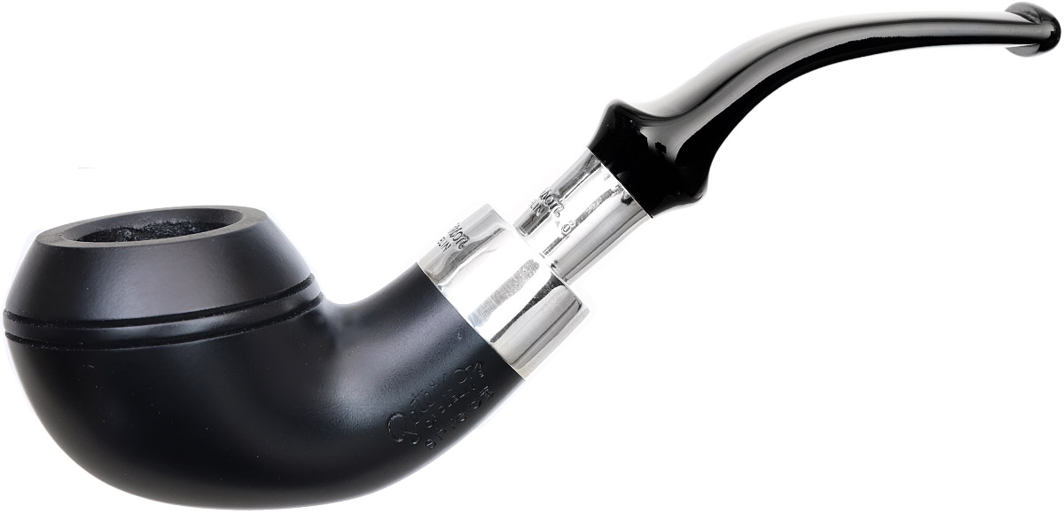 New Tobacco Pipes Peterson Ebony Spigot (999) Fishtail Smokingpipes.eu