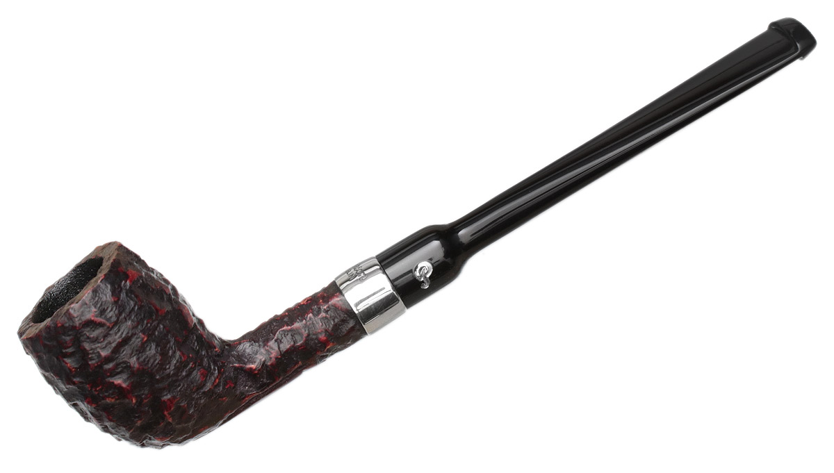 Peterson Speciality Rusticated Nickel Mounted Belgique Fishtail