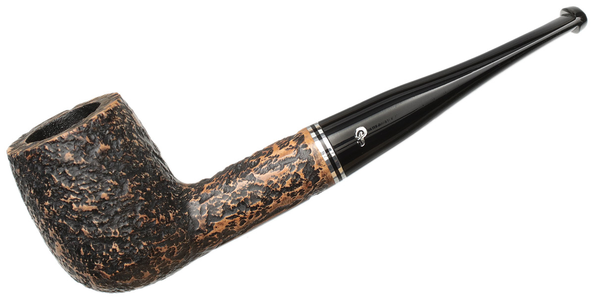 Peterson Dublin Filter Rusticated (6) Fishtail (9mm)