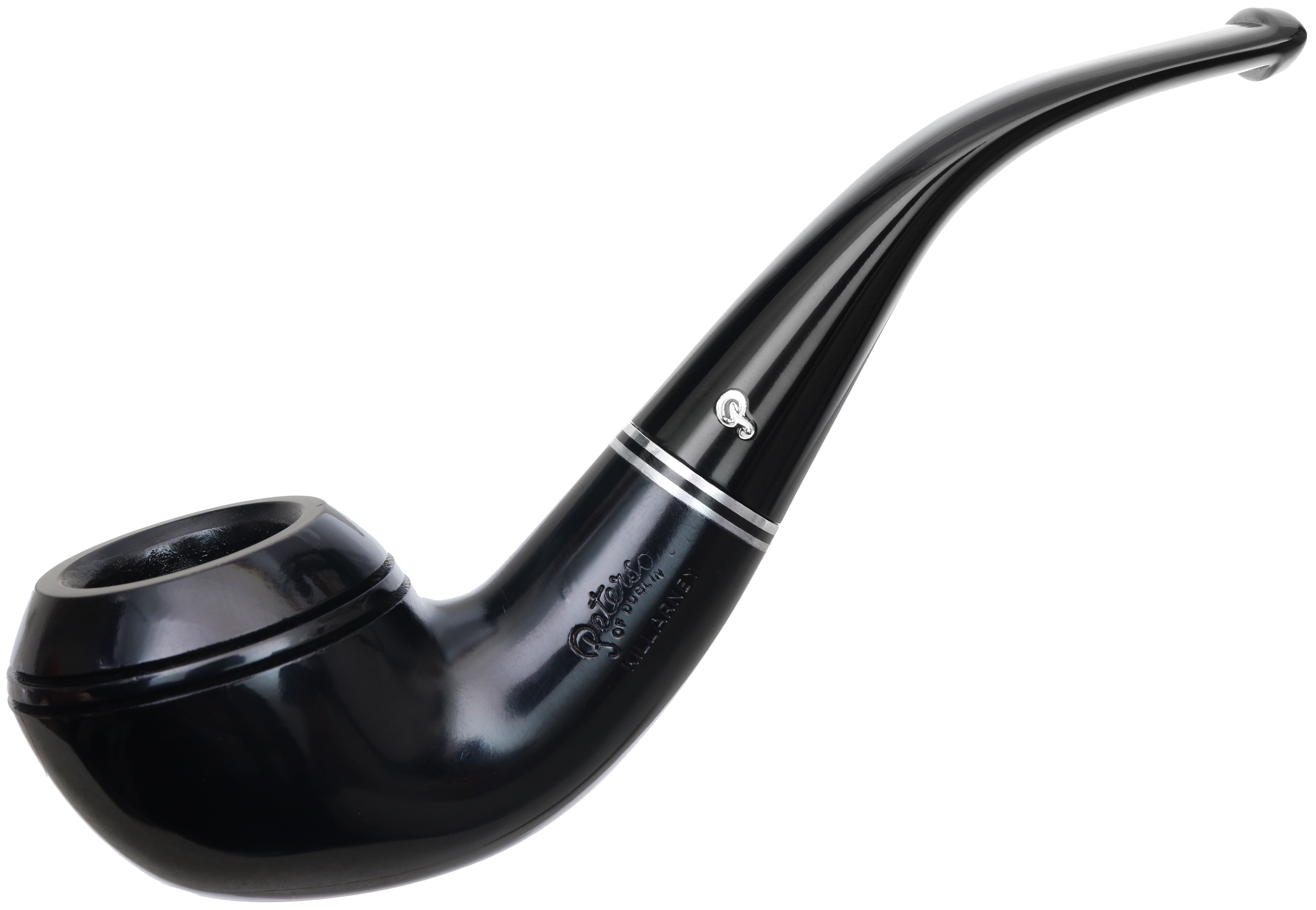 Peterson Killarney Ebony (999) Fishtail (9mm)